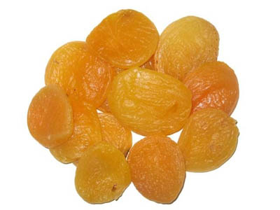 FRUIT APRICOTS WHOLE DRIED