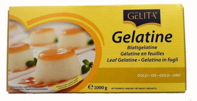 GELATIN SHEET GOLD