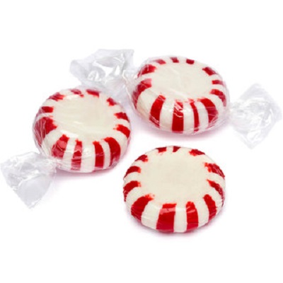 CANDY IFS RED PEPPERMINT SWIRL WHT WRAP