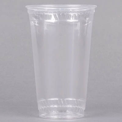 CUP PLAST 24 OZ CLR GREENWARE PLA 98MM