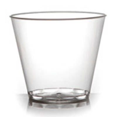 CUP PLAST 9 OZ CLEAR TUMBLER GENUINE