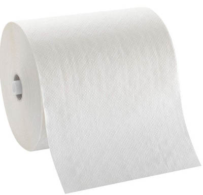 TOWEL ROLL HARDWD 8.25X700 WHT GP