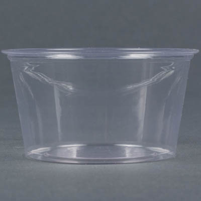 CUP PORTION PLAST 4 OZ GREENWARE