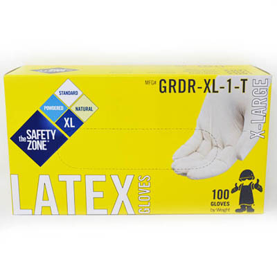 GLOVE LATEX XLRG PWDRD