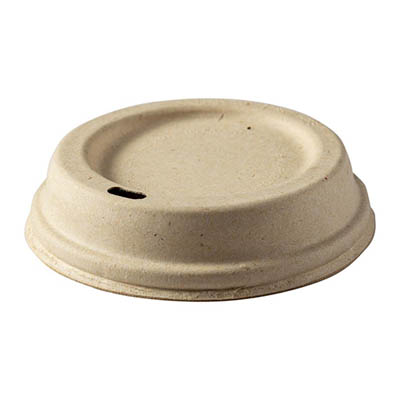 LID DOME FIBER FOR HOT/COLD CUPS