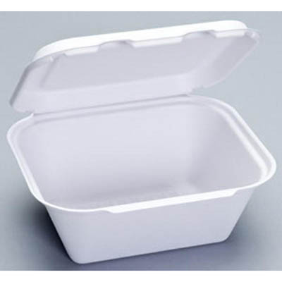 CONT PPR 9X7.8X3.9" LRG DEEP MOLDED FIBE