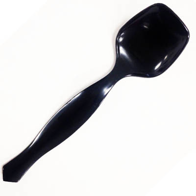 CUTLERY SERVING SPOON 9" BLK