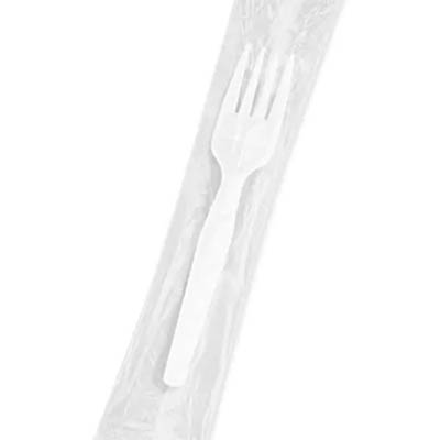 CUTLERY FORK XHVY WHT PS WRPD FULL SIZE