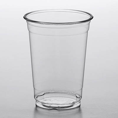 CUP PLAST 10 OZ CLR PET 78MM