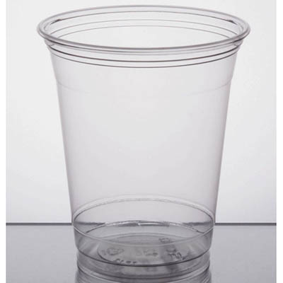 CUP PLAST 12 OZ CLR TALL PET 92MM