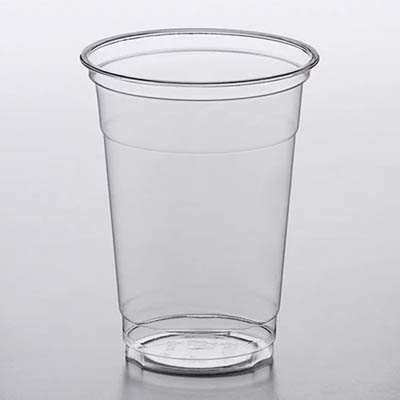 CUP PLAST 16 OZ CLR PET 98MM