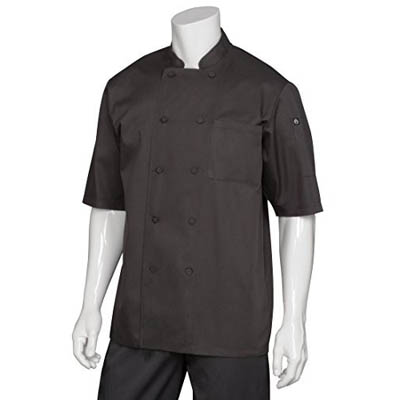 COAT CHEF COOL VENT BLK MONTREAL 3XL