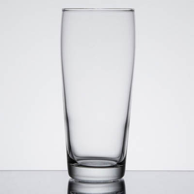 GLASS 16 OZ BEER PUB HEAT TREATED