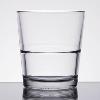 GLASS 12 OZ DBL OLD FSHN STACKABLE