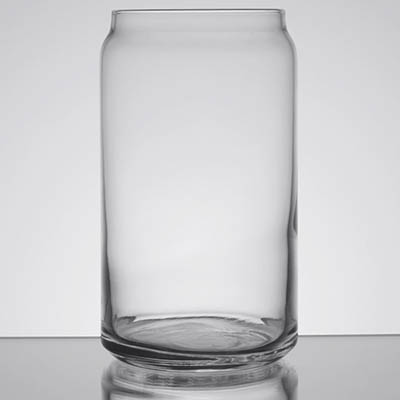 GLASS 16 OZ BEER SAFEDGE