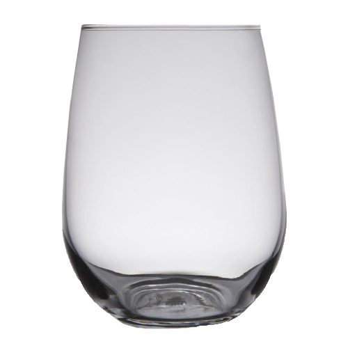 GLASS 17 OZ WHITE WINE STEMLESS 1 D