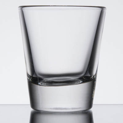 GLASS 1.5 OZ SHOT WHISKEY