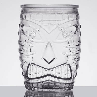 GLASS 16 OZ TIKI