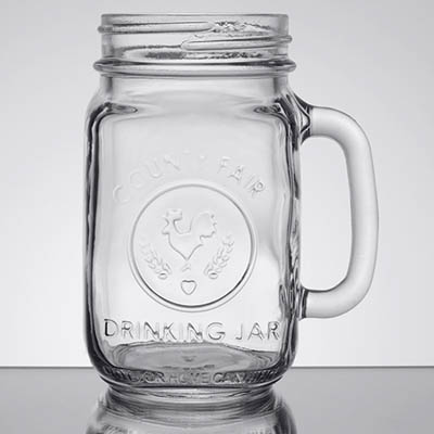 GLASS 16.5 OZ MASON JAR WESTIN COUNTYFAI