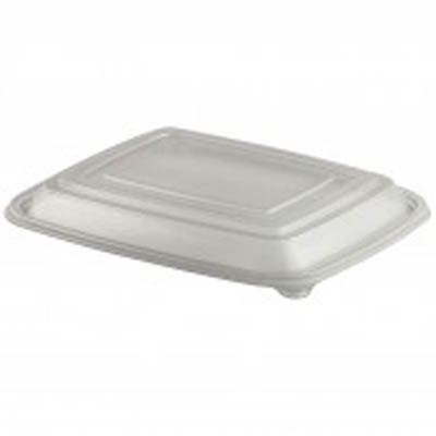 LID PLAST CLR 80-100 OZ MICROWAVABLE