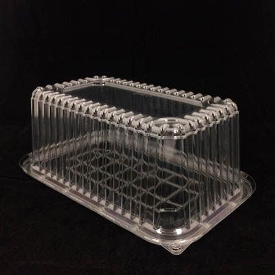 CONT BAR CAKE BASE 9X4 CLEAR