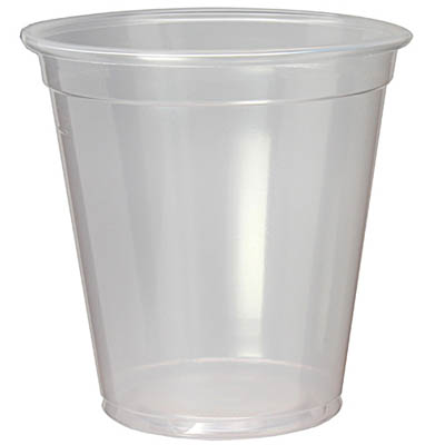 CUP PLAST 7 OZ CLR PP