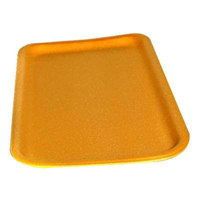 TRAY FOAM MEAT #25SH YELLOW -BF