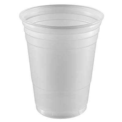 CUP PLAST 16 OZ TRANS CONEX