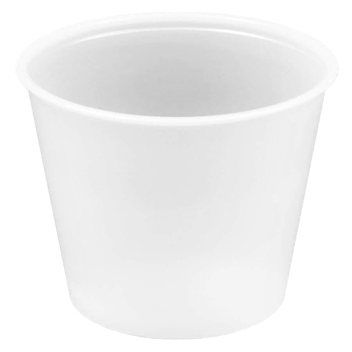 CUP PORTION PLAST 5.5 OZ TRANS