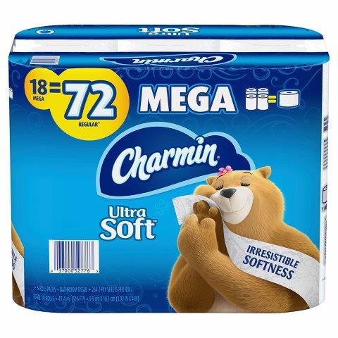 TISSUE BATH CHARMIN ULTRA SOFT MR