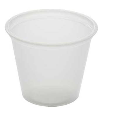 CUP PORTION PLAST 1 OZ