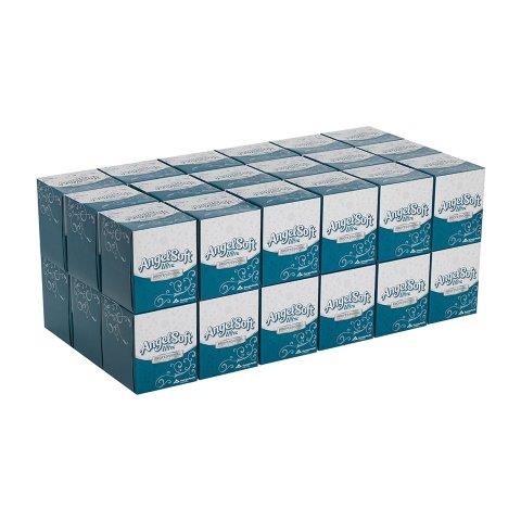 TISSUE FACIAL CUBE 2PLY ANGELSOFT