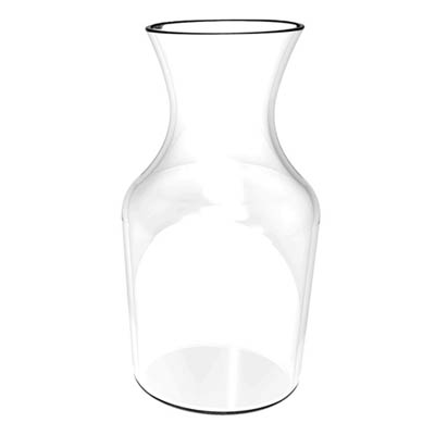 DECANTER 9 OZ CARAFE POLYCARBONATE CLEAR