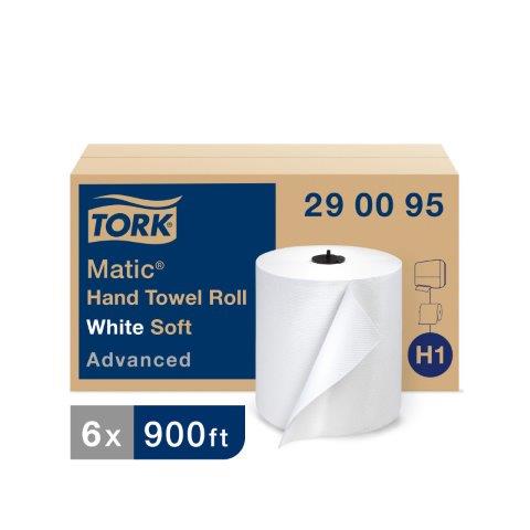 PAPER R/T TORK 1PLY WH 900'