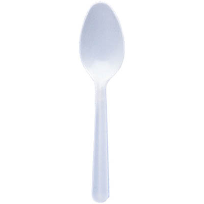 CUTLERY TEASPOON 5" WHT