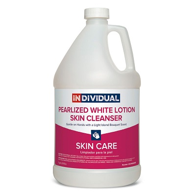 INDIV SKIN CLEANSER PEARL WHITE GL 4/CS