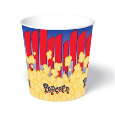 CONT PPR 130 OZ BUCKET POPCORN DESIGN