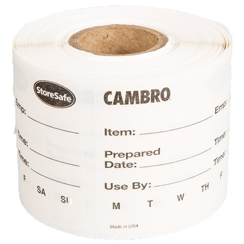 LABEL DISSOLVABLE 2X3 GENERIC 250 ROLL