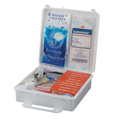 KIT FIRST AID 173 PC 9.25"x9.25"X3"