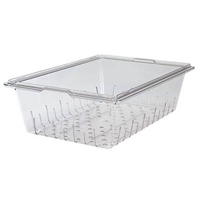 COLANDER 5" BOX 18X26X6 POLY CLEAR NSF