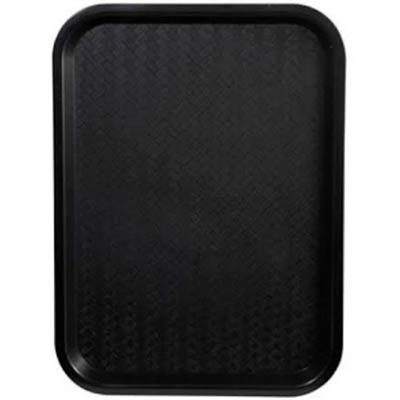 TRAY 12X16 FAST FOOD BLACK