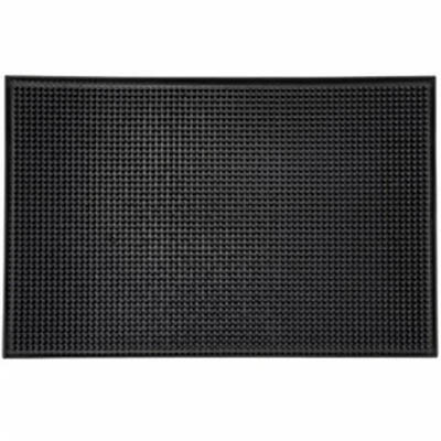 MAT BAR 18X12 RUBBER BLACK