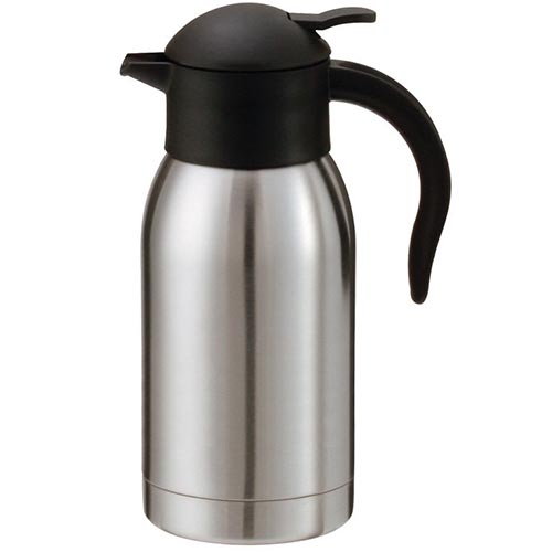 CARAFE 1 LITER VACUUM PUSH BUTTON S/S