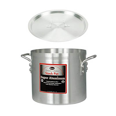 POT STOCK 12 QT ALUM HVY WGHT 3/16" NFS