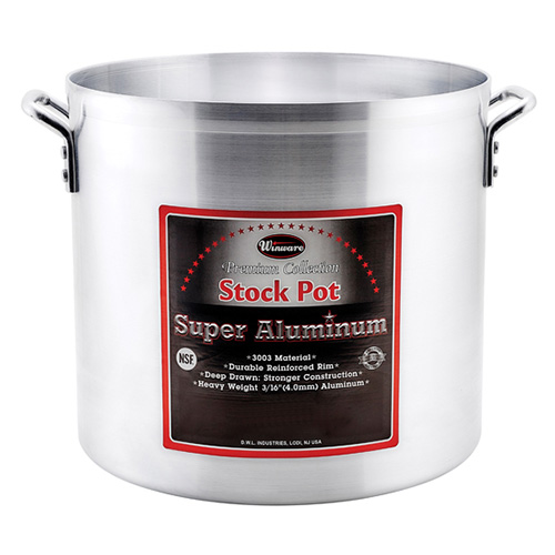 POT STOCK 20 QT ALUM HVY WGHT NFS