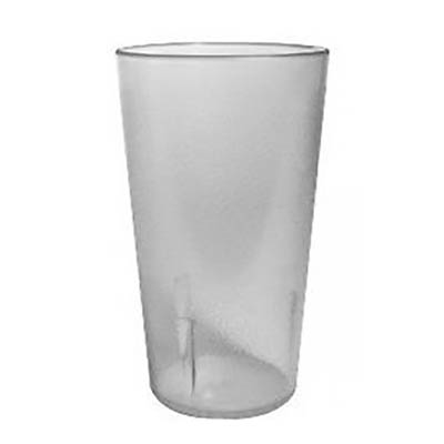 TUMBLER 12 OZ PEBBLE CLEAR POLY