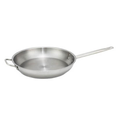 PAN FRY 12" INDUCTION S/S W/HANDLE NSF