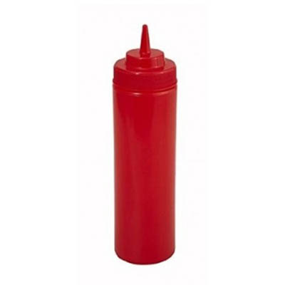 BOTTLE 32 OZ SQUEEZE RED