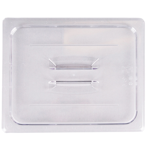 LID FOOD PAN 1/2 SIZE W/HANDLE CLEAR