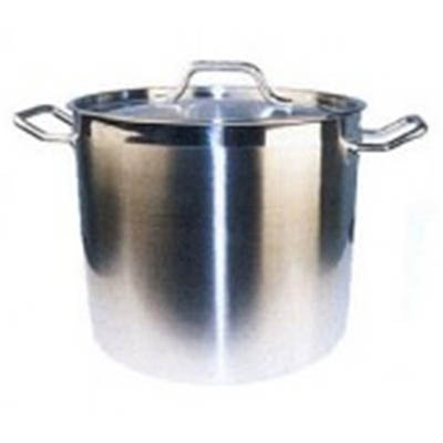 POT STOCK 12 QT S/S W/LID INDUCTION